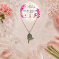 Parure rose acier inoxydable