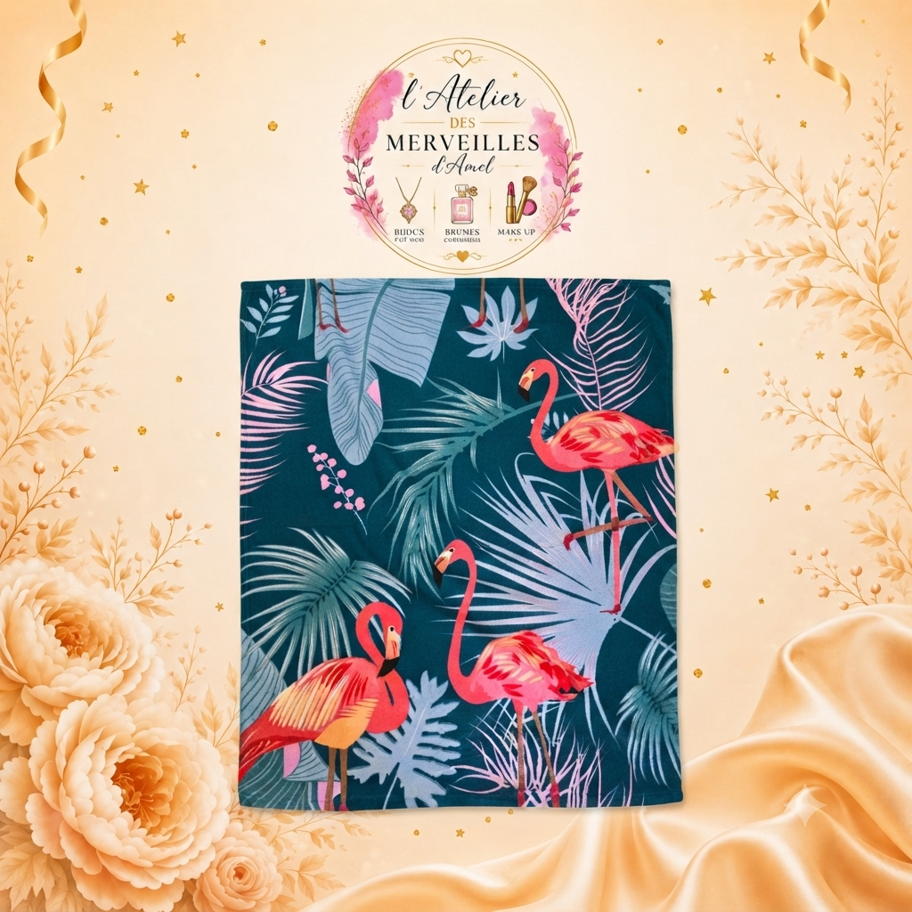 Serviettes de plage flament