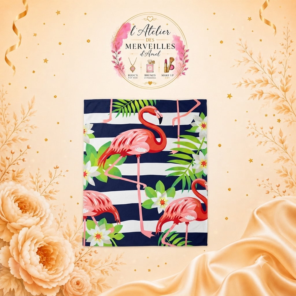 Serviette de plage floral