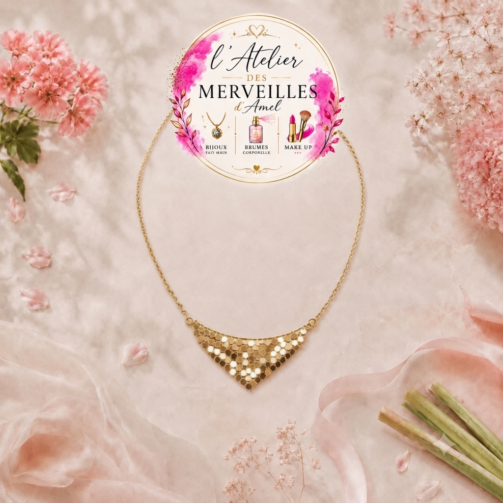 Collier Dina en alliage