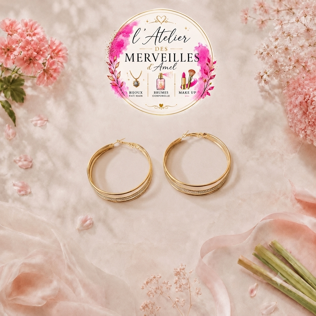 Boucles d'oreilles Adeline