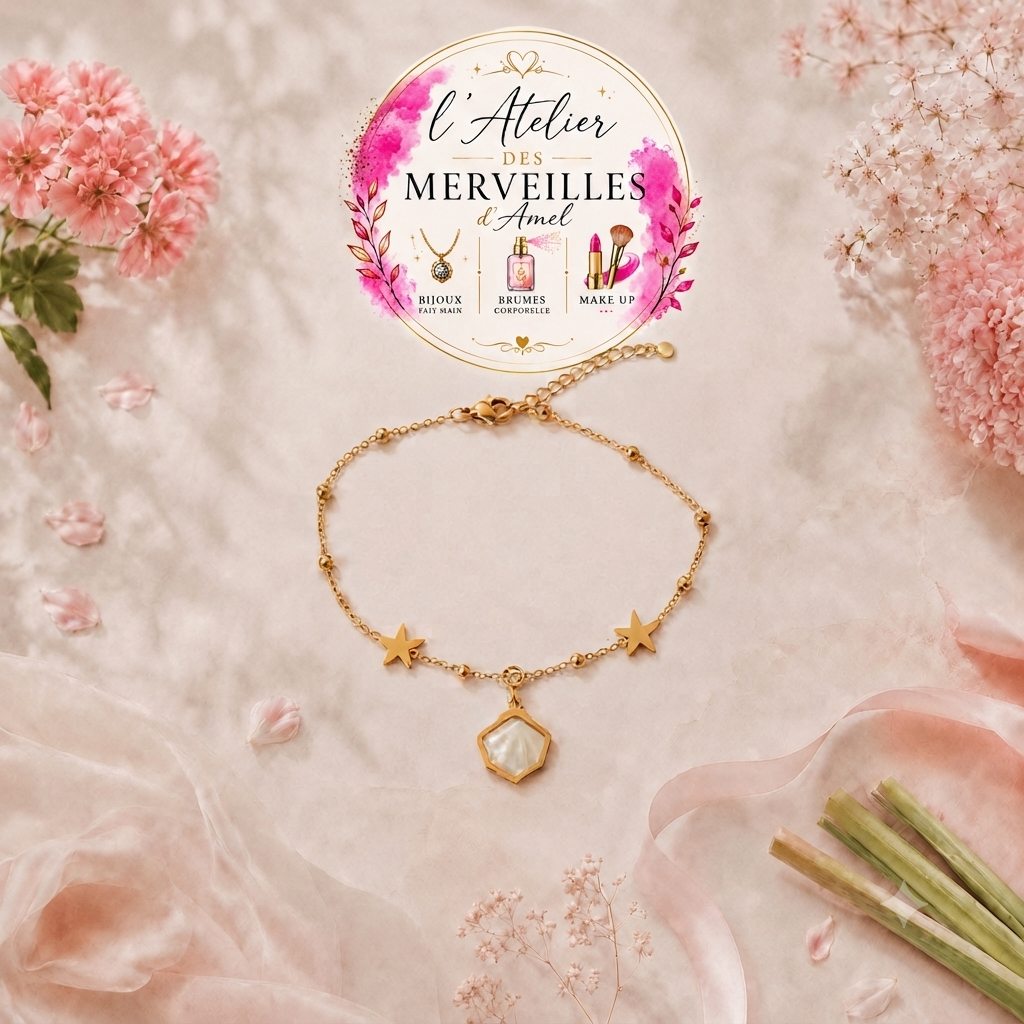 Chaîne de cheville Anna en acier inoxydable
