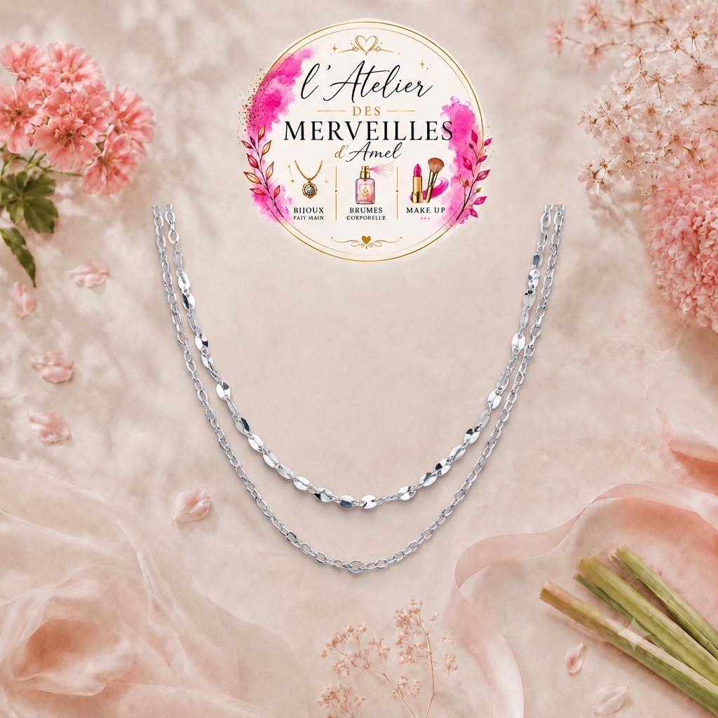 Stella chaîne de cheville en acier inoxydable