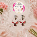 Boucles d'oreilles Annie fait main