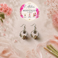 Boucles d'oreilles adèle Création fait main
