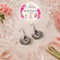 Boucles d'oreilles vania création fait main