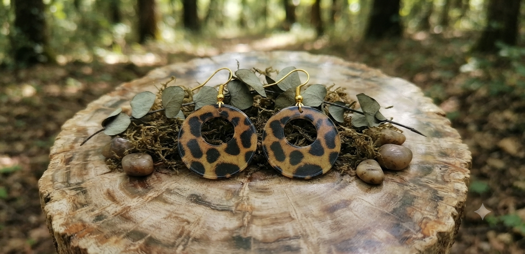 Boucles d'oreilles sonia acier fait main