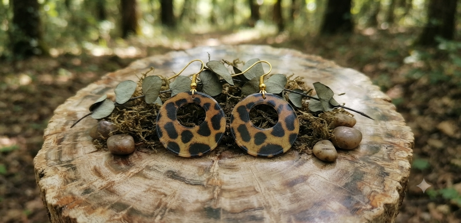 Boucles d'oreilles sonia acier fait main