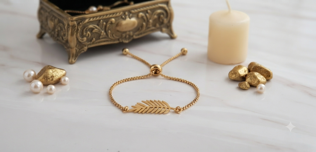 Bracelet elodie acier fait main