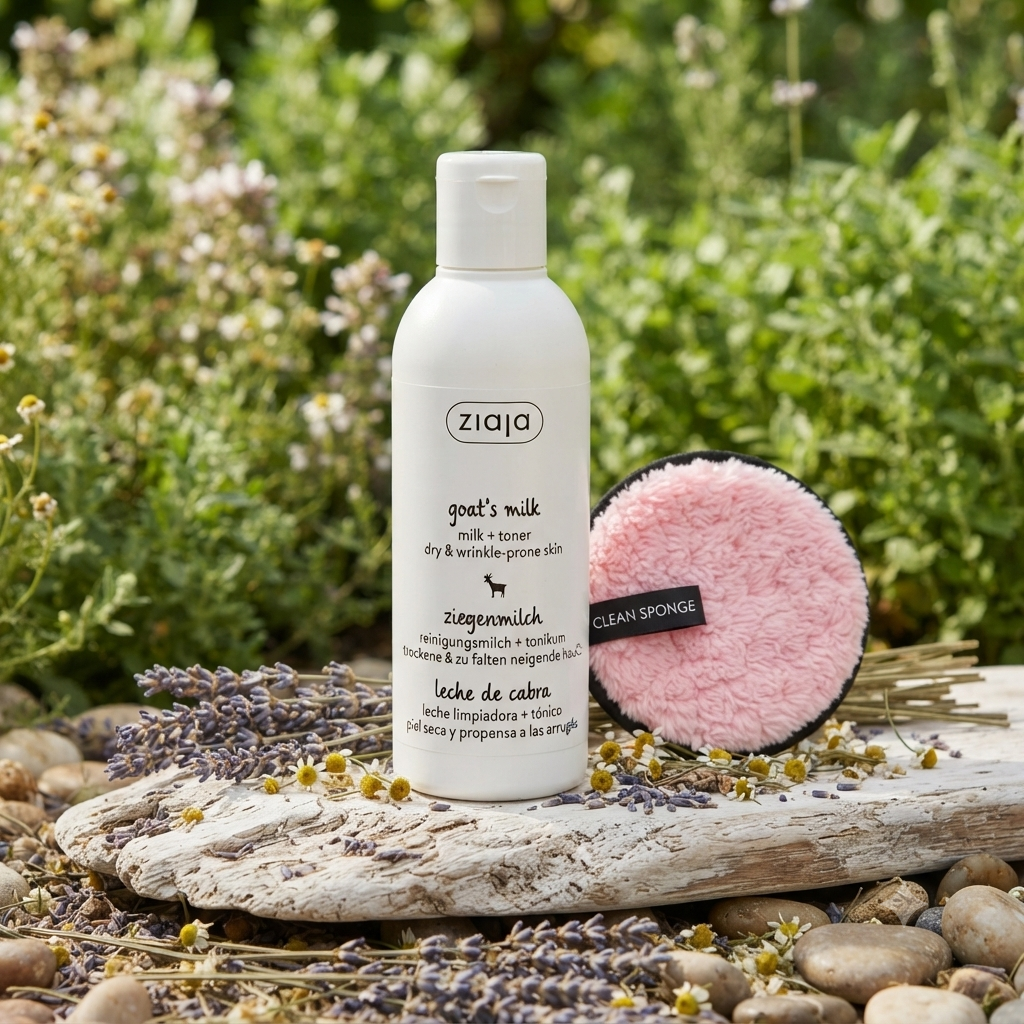Lotion Démaquillante et Hydratante au Lait de Chèvre
