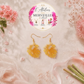 Boucles d'oreilles Jeanne acier fait main