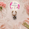 Bague Pamela acier fait main