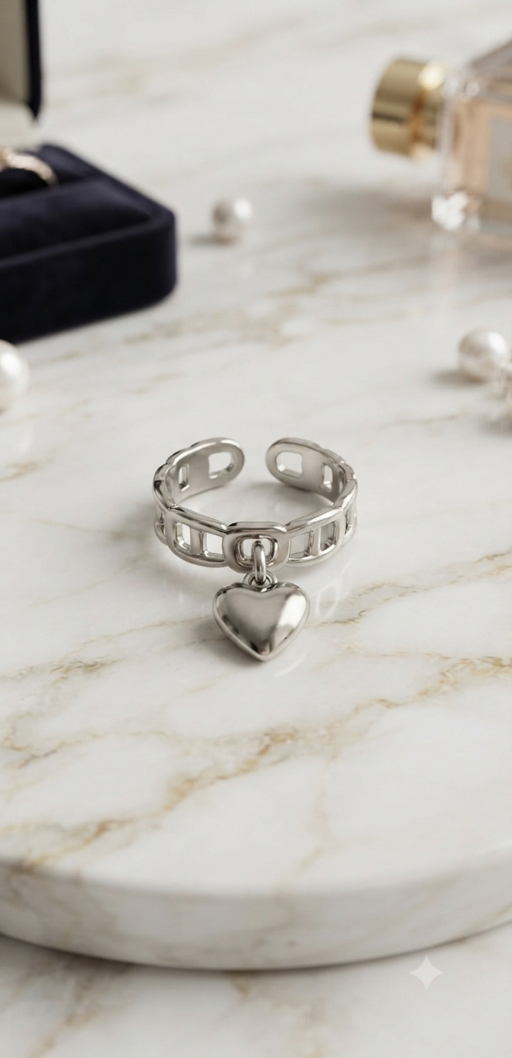 Bague Maggie acier