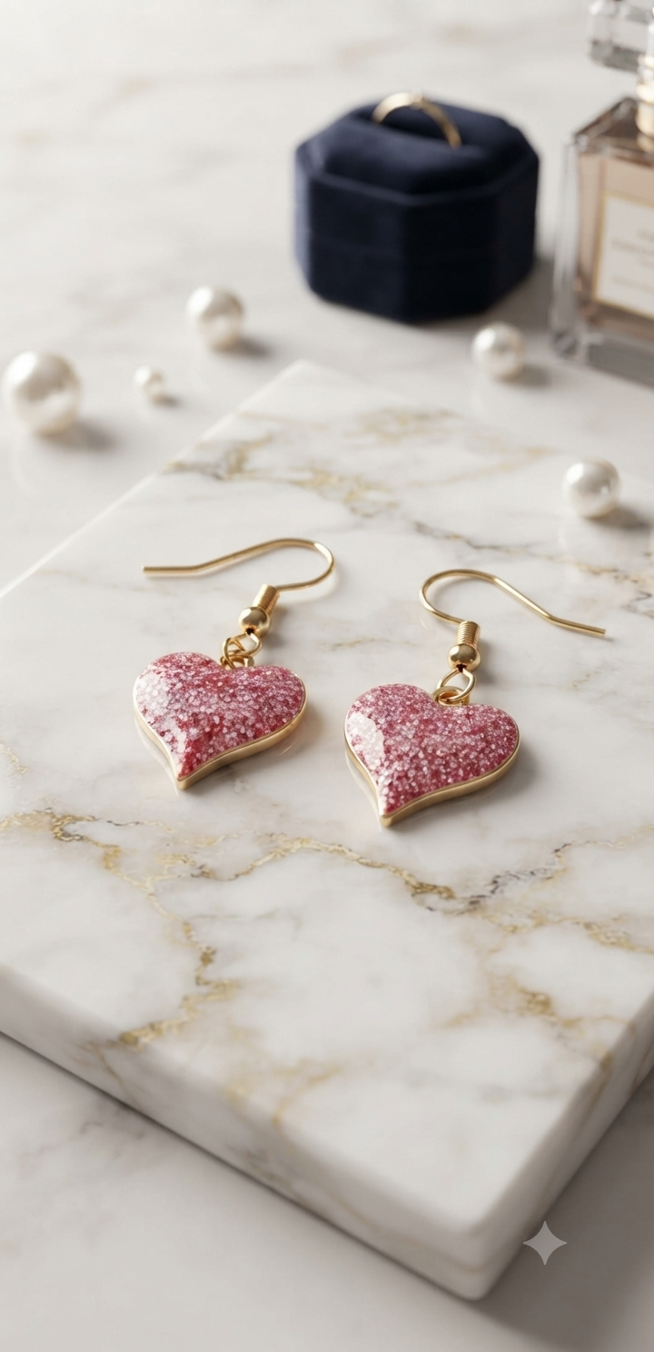 Boucles d'oreilles Paula fait main