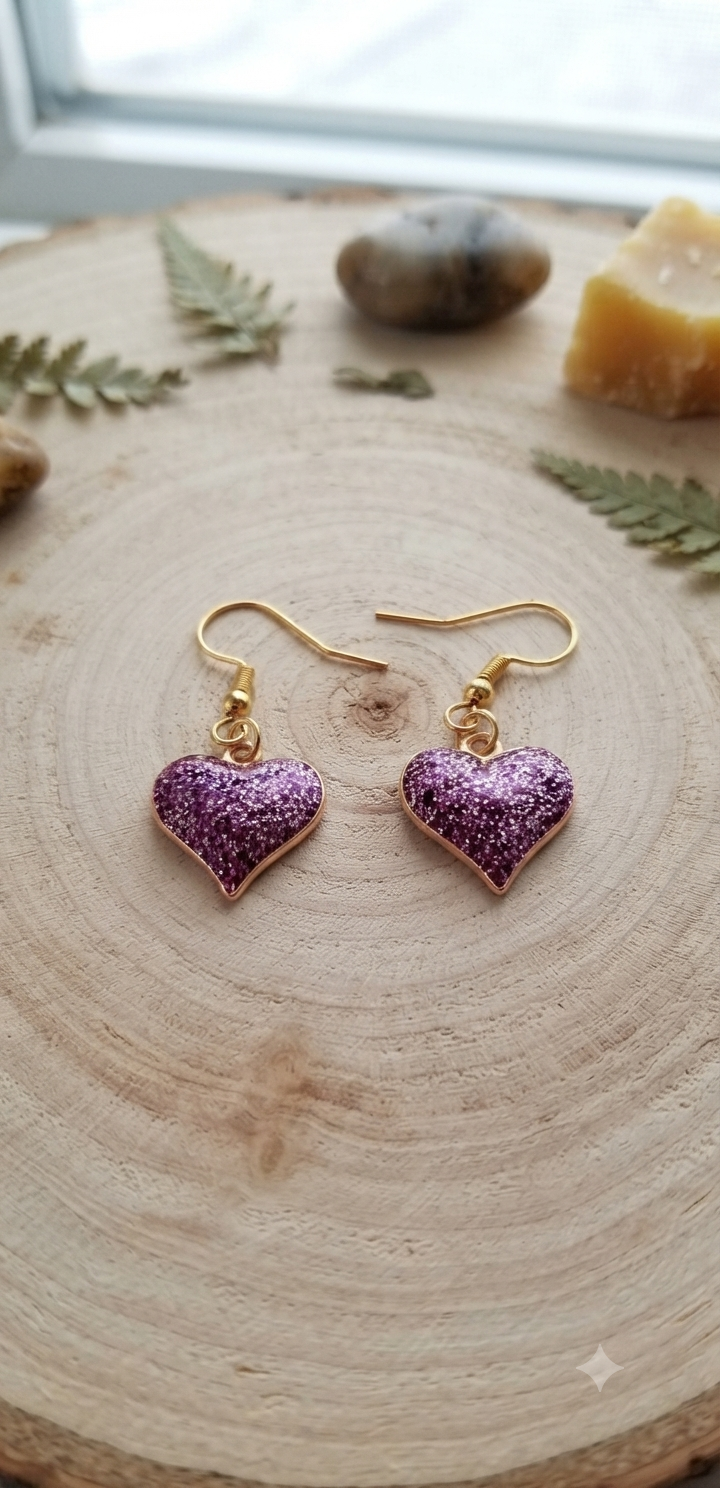 Boucles d'oreilles Paula fait main