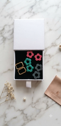 Coffret clarisse boucles d'oreilles fait main
