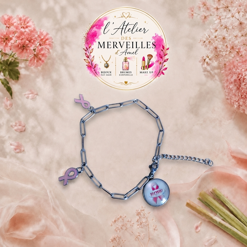 Bracelet en acier, fait main