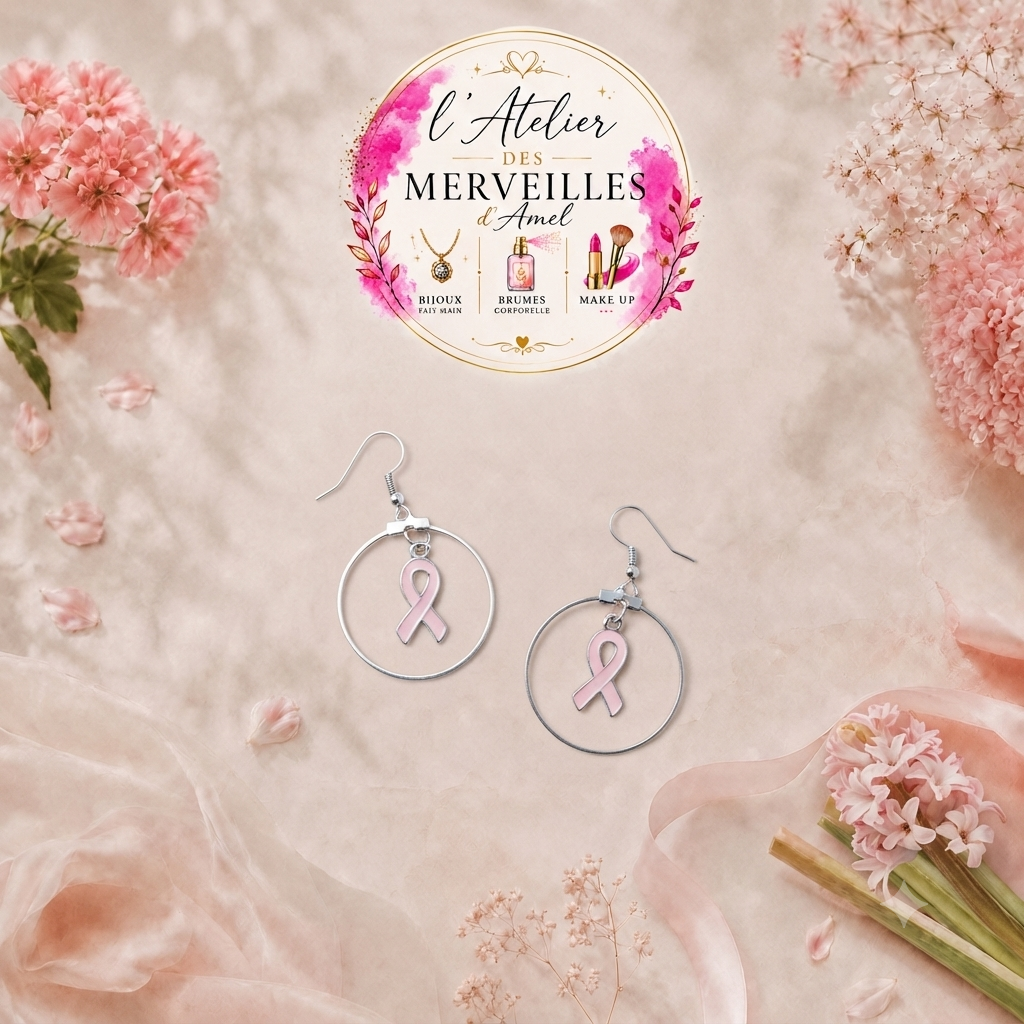 Boucles d'oreilles Clara acier fait main