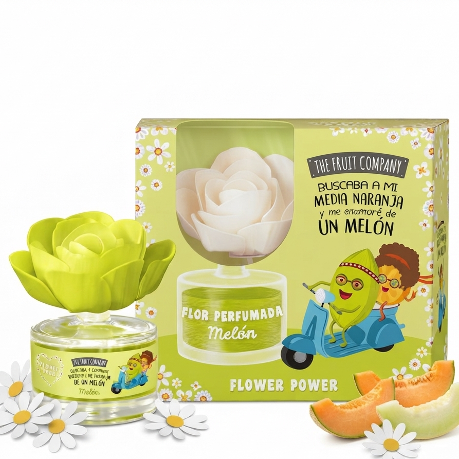 Fleur parfumée melon