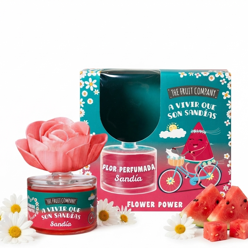 Fleur parfumée pastèque