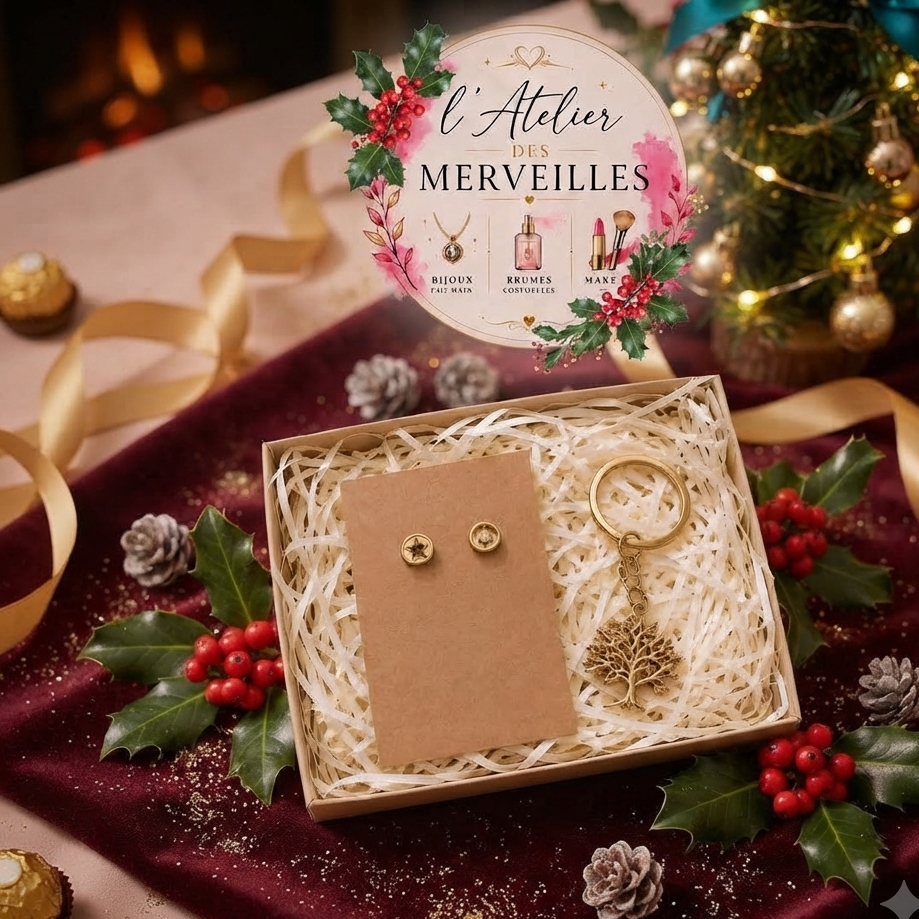 Coffret éclat doré