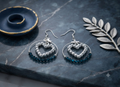 Boucles d'oreilles dora acier fait main