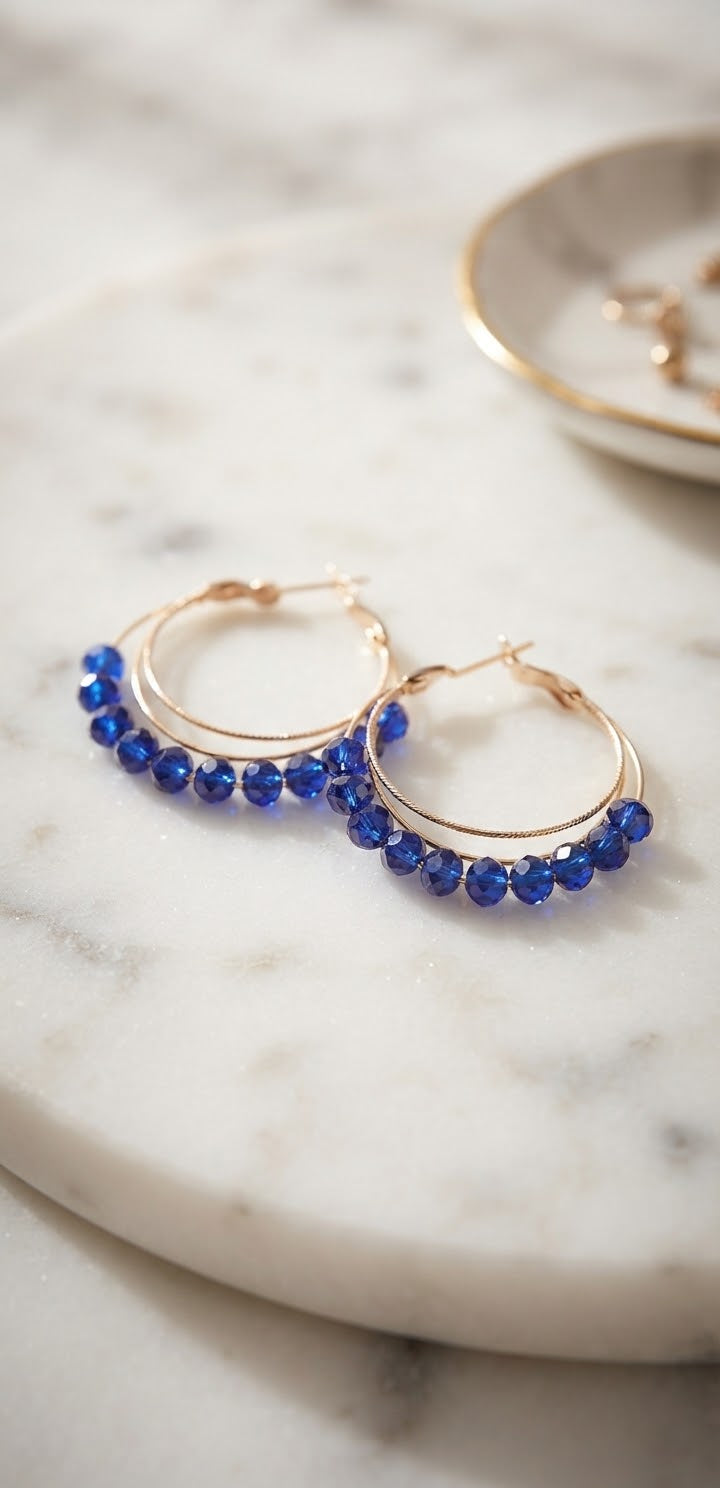 Boucles d'oreilles Delphine