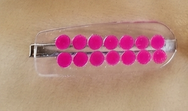 Barrettes en résines