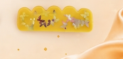 Barrettes en résines