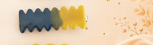 Barrettes en résines