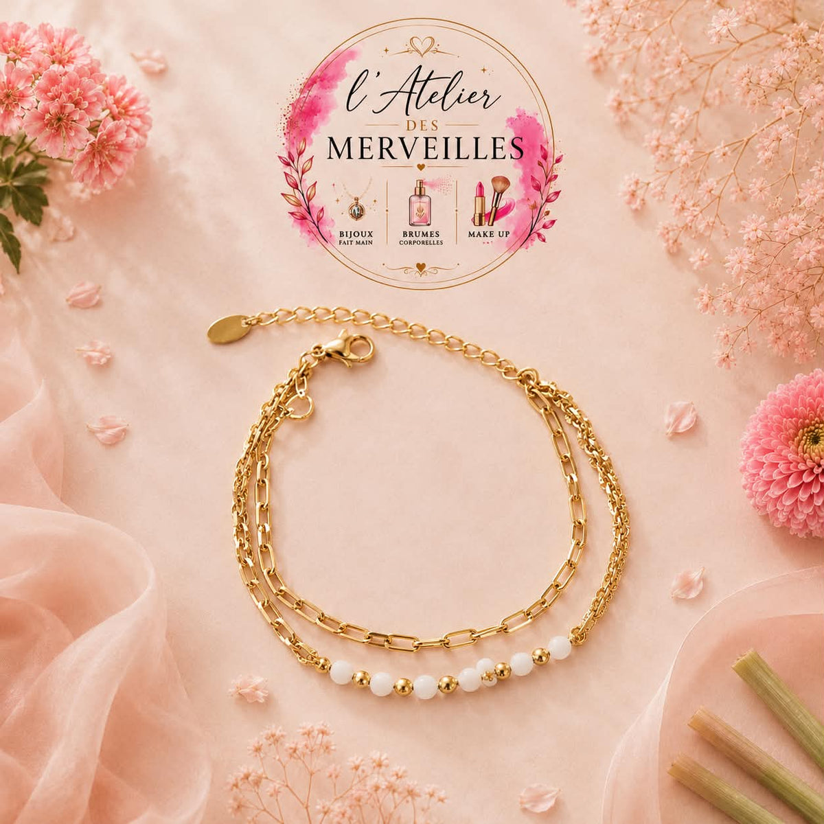Bracelet July acier inoxydable