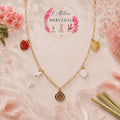 Collier Doria acier fait main