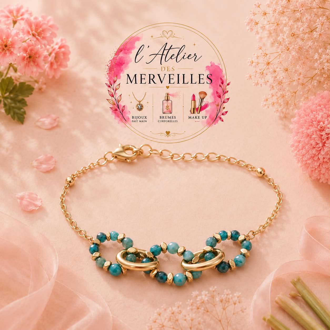 Bracelet lou acier inoxydable