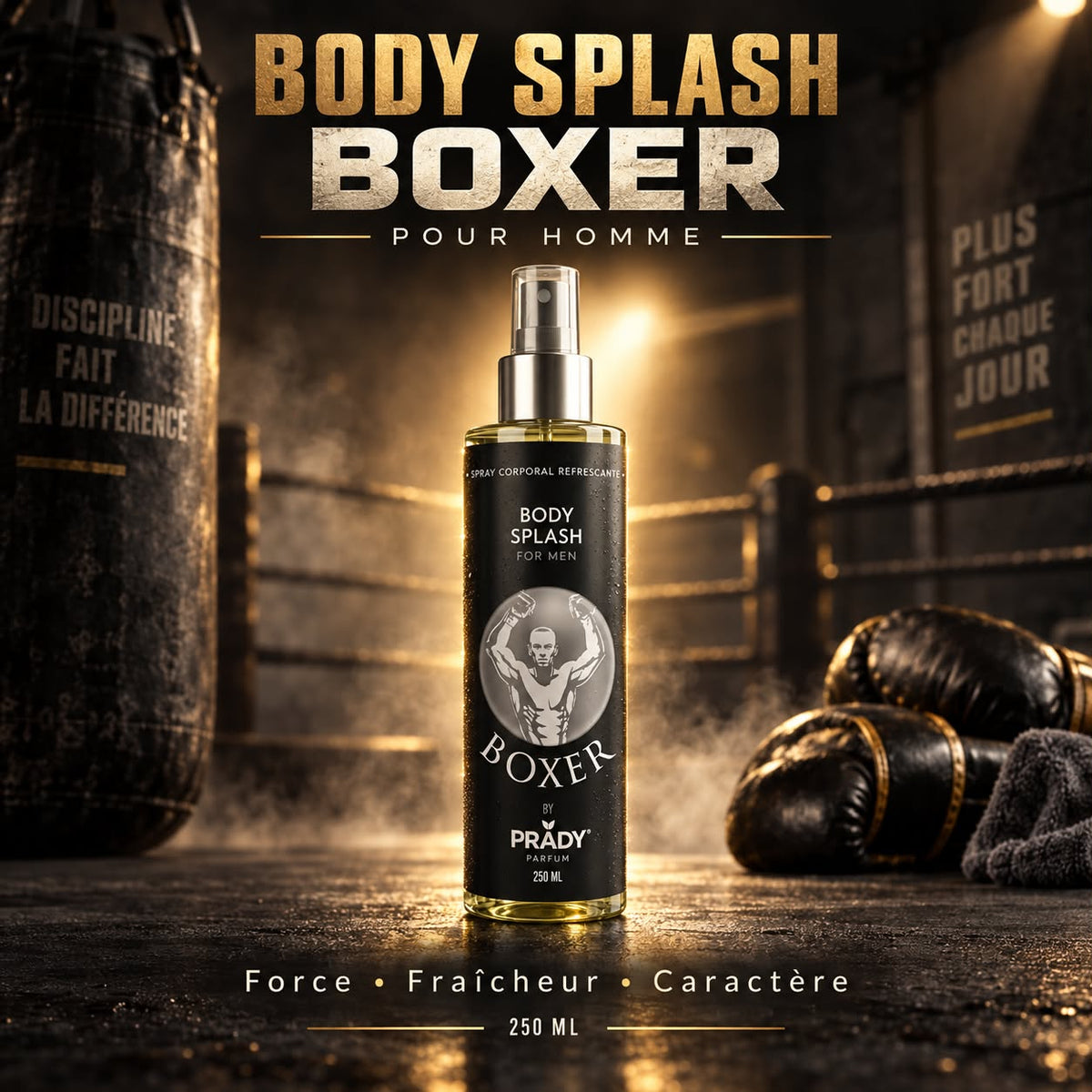 Brume corporelle hommes boxer