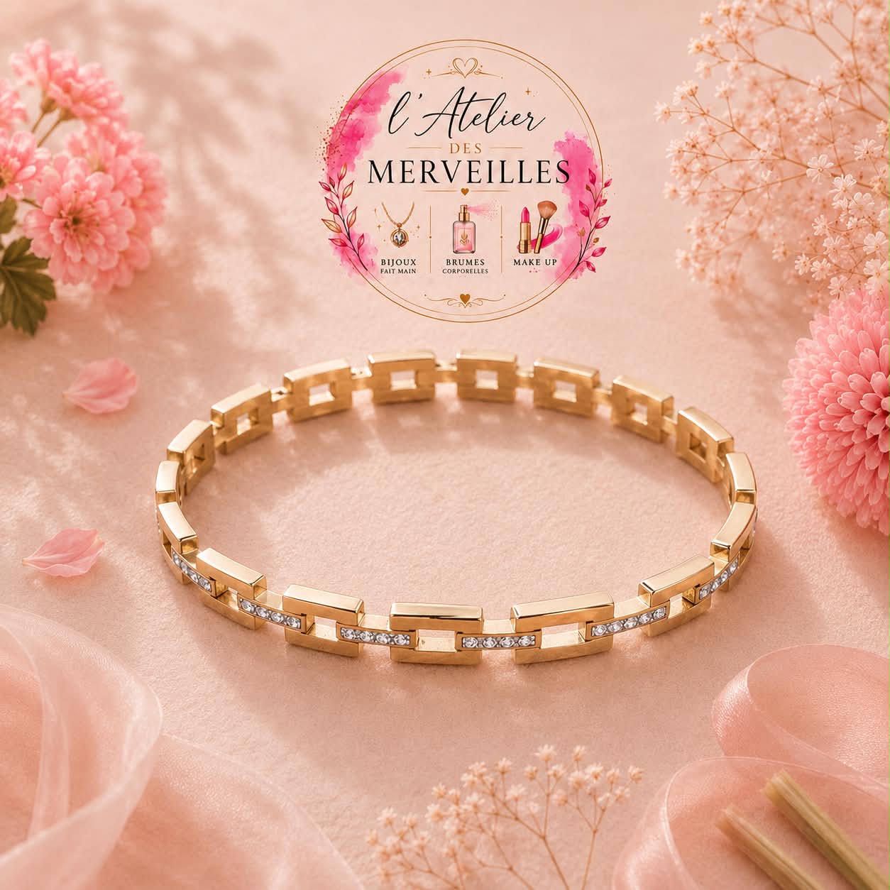 Bracelet Solange acier inoxydable