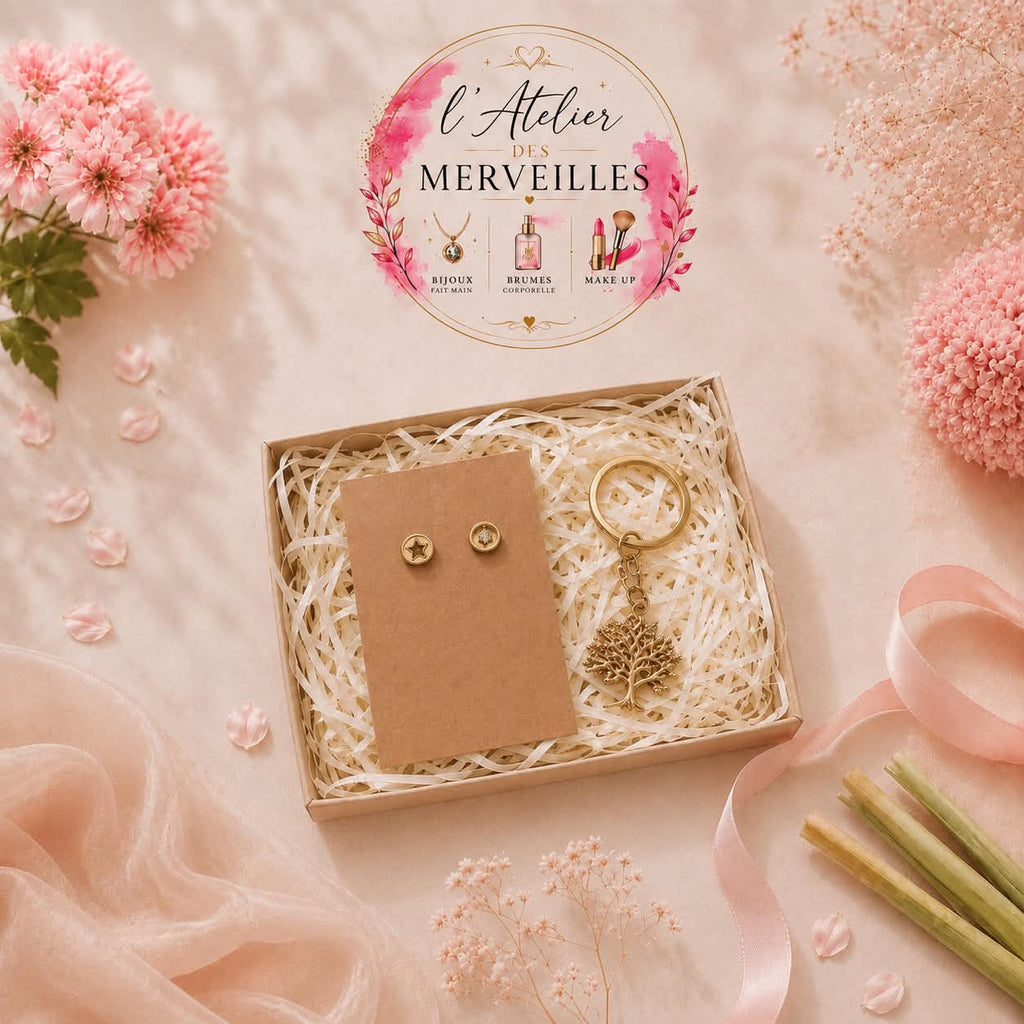 Coffret éclat doré
