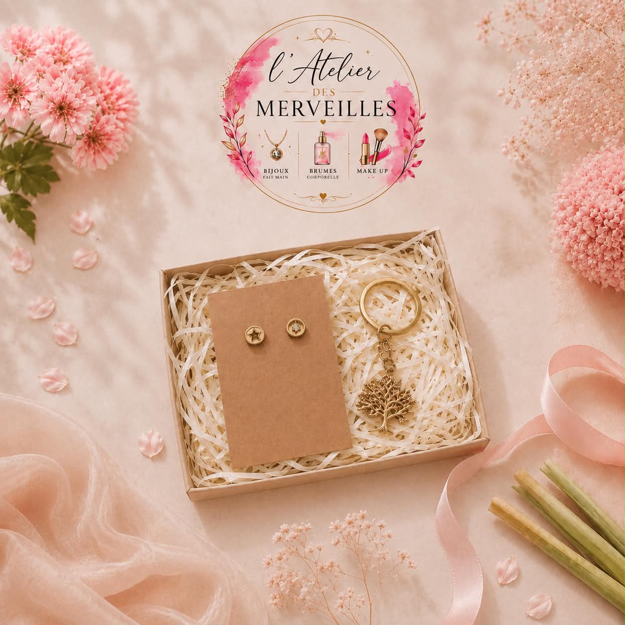 Coffret éclat doré