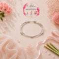 Bracelet cœur alliage