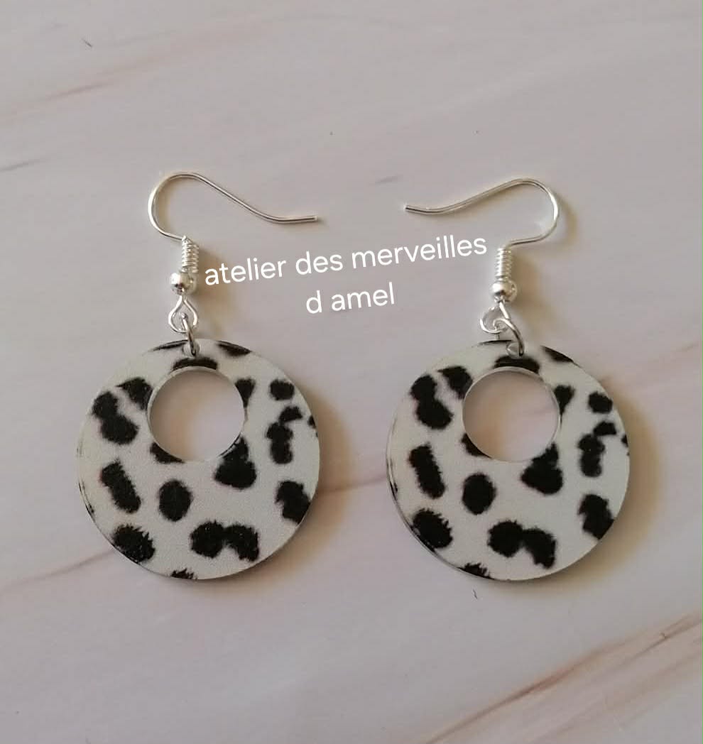 Boucles d'oreilles Rita fait main