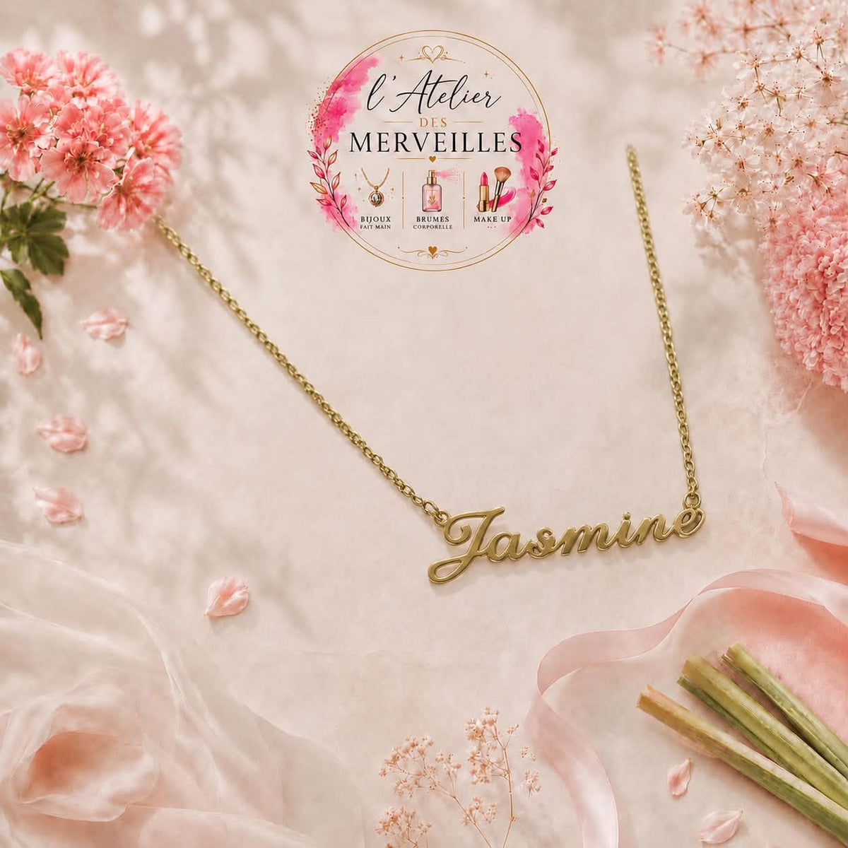 Collier en acier inoxydable personnalisé