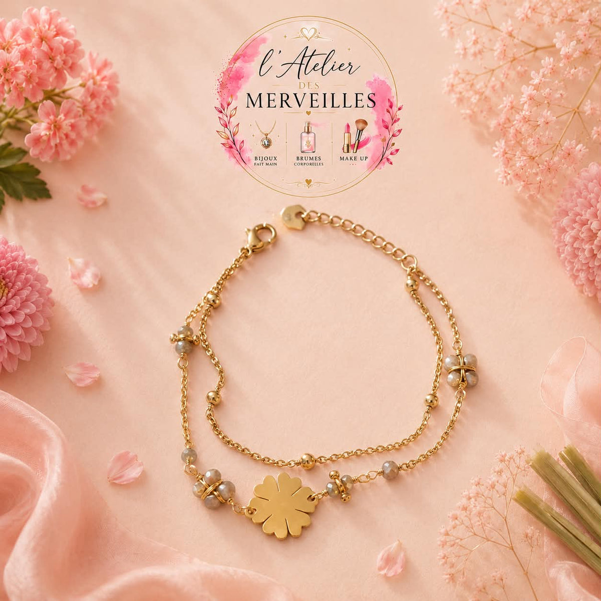 Bracelet Elina acier inoxydable