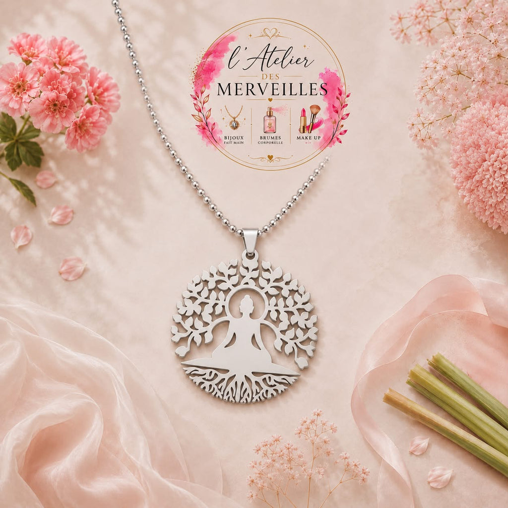 Collier Sandrine acier inoxydable