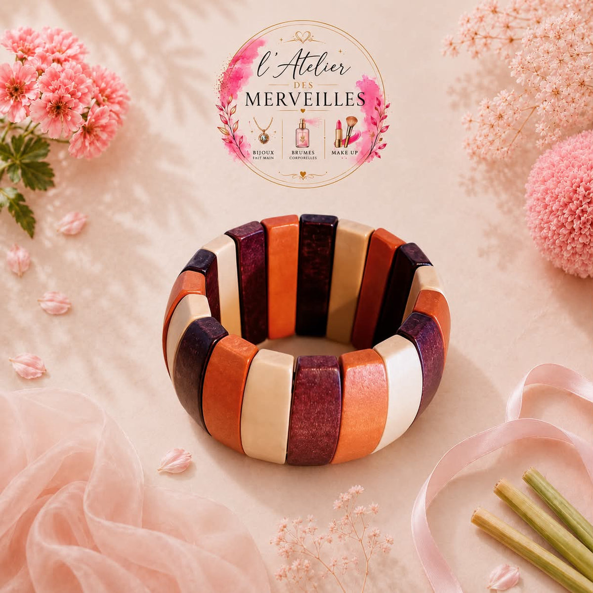 Marina bracelet "terre et soleil "