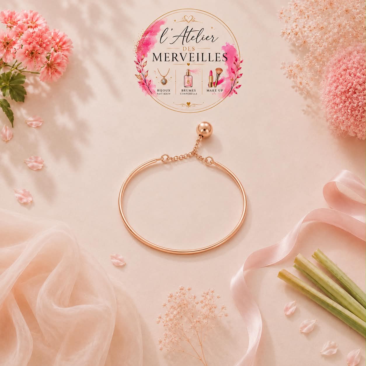 Béa bracelet alliage