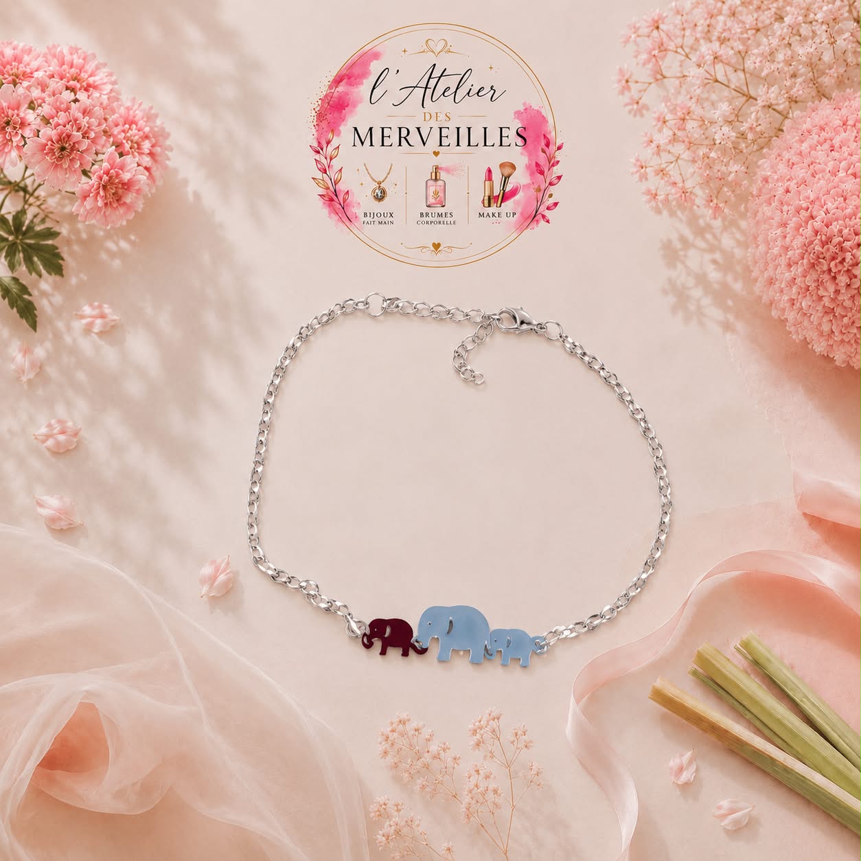 Bracelet éléphant