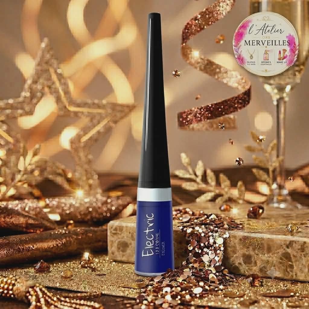 Eye liner bleu