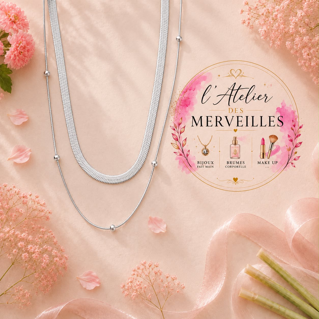 Collier Nala acier inoxydable
