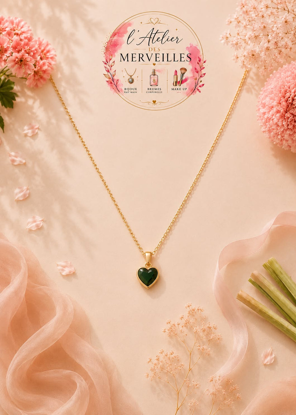 Collier Pauline acier inoxydable