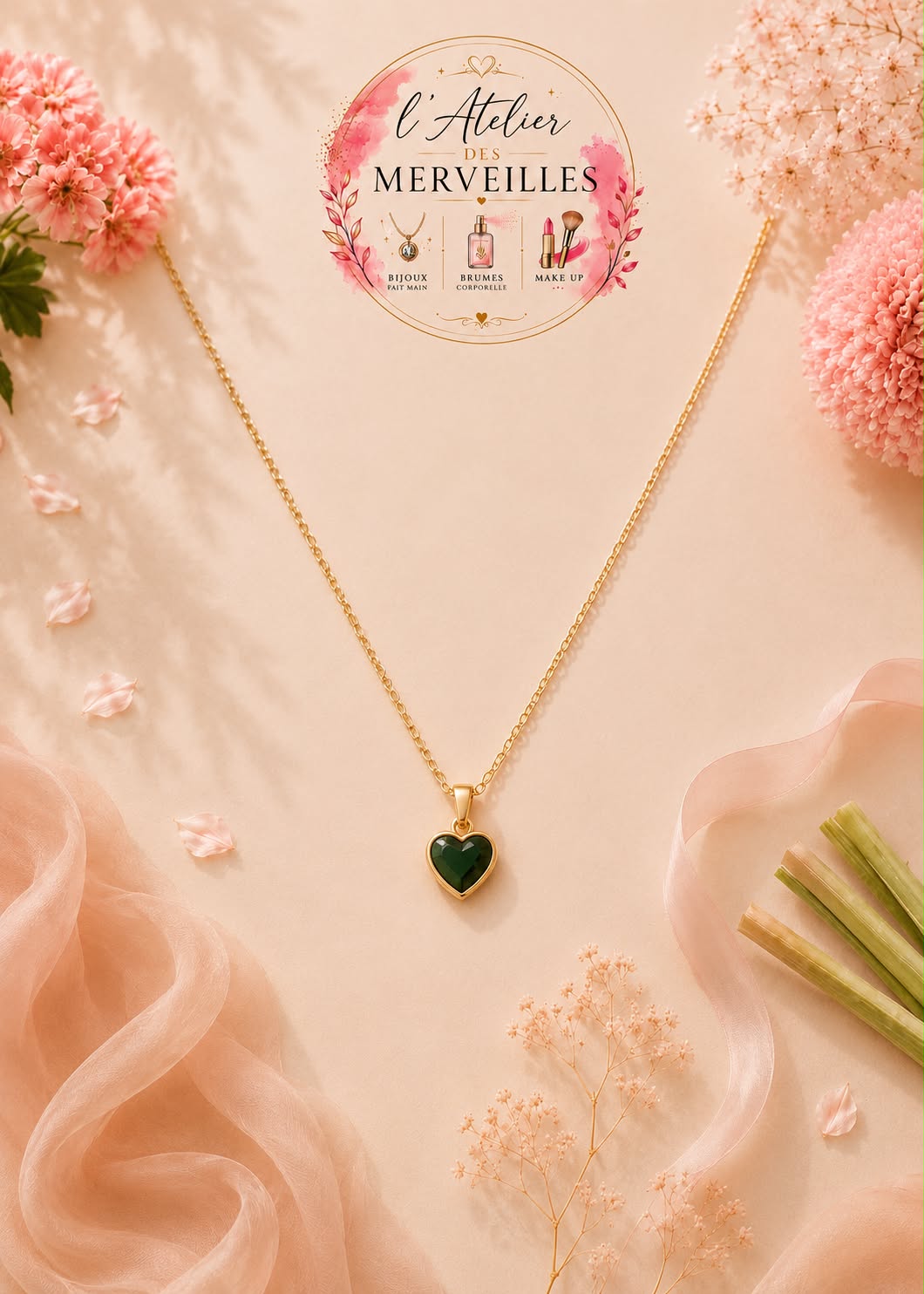 Collier Pauline acier inoxydable
