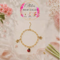Bracelet Flore acier fait main